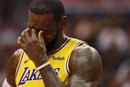 LeBron James had a -21 differential on the night